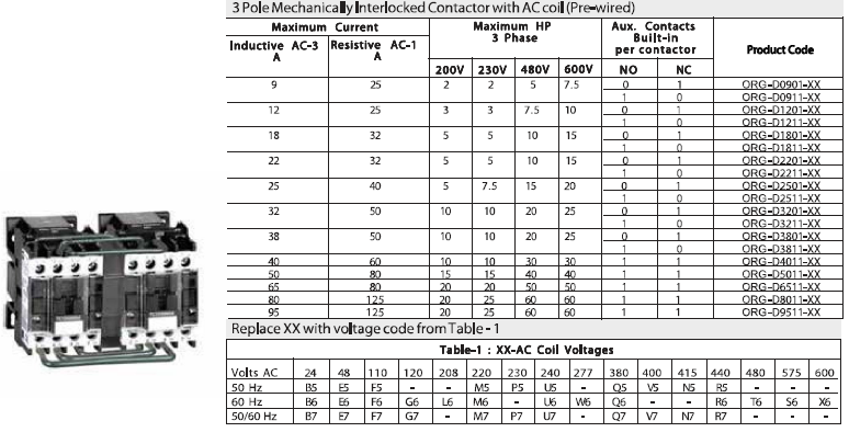 Electrical Contactor Magnetic Contactor AC Contactor 3 Phase Relay Contactor