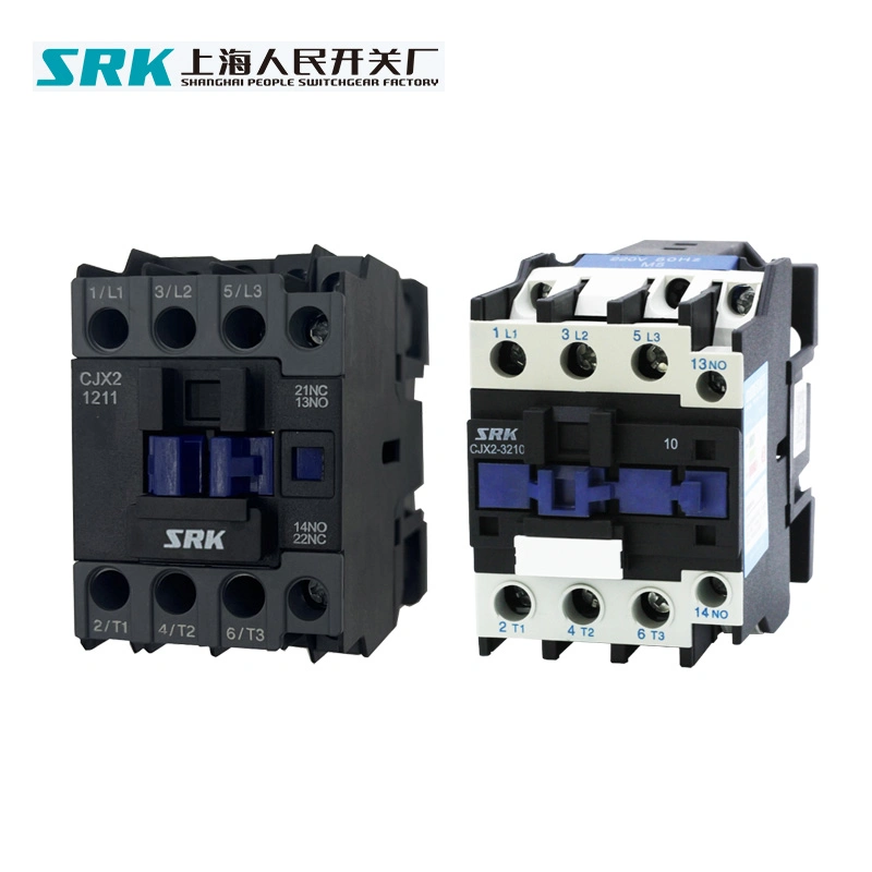 New Design High Silver Contact Cjx2 LC1d Electrical 50Hz 60Hz 48V 110V 220V 380V 9A 12A 25A 32A 40A 50A 65A 80A 95A Magnetic AC Contactor